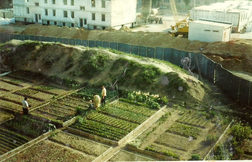 Budowa bloków na ul. Leśnej 1996