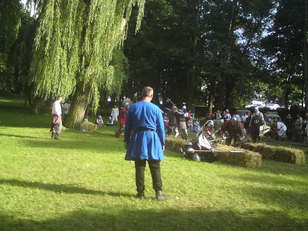Bohurt rycerski w Działowie 2010.08.07