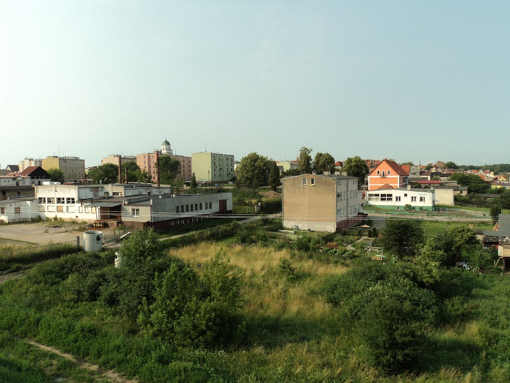 panorama na Działdowo