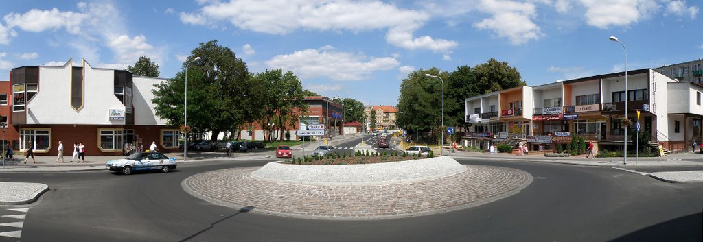 Roundabout in Iława