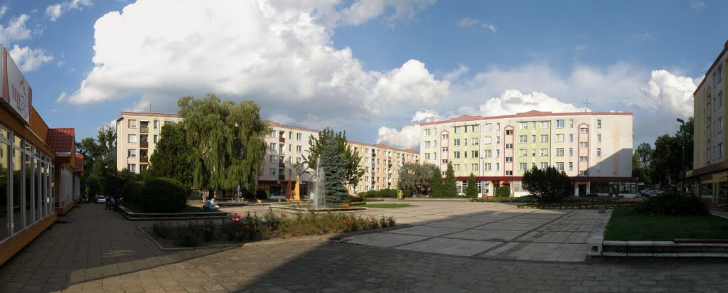 Rynek w Iławie / Main squre in Iława