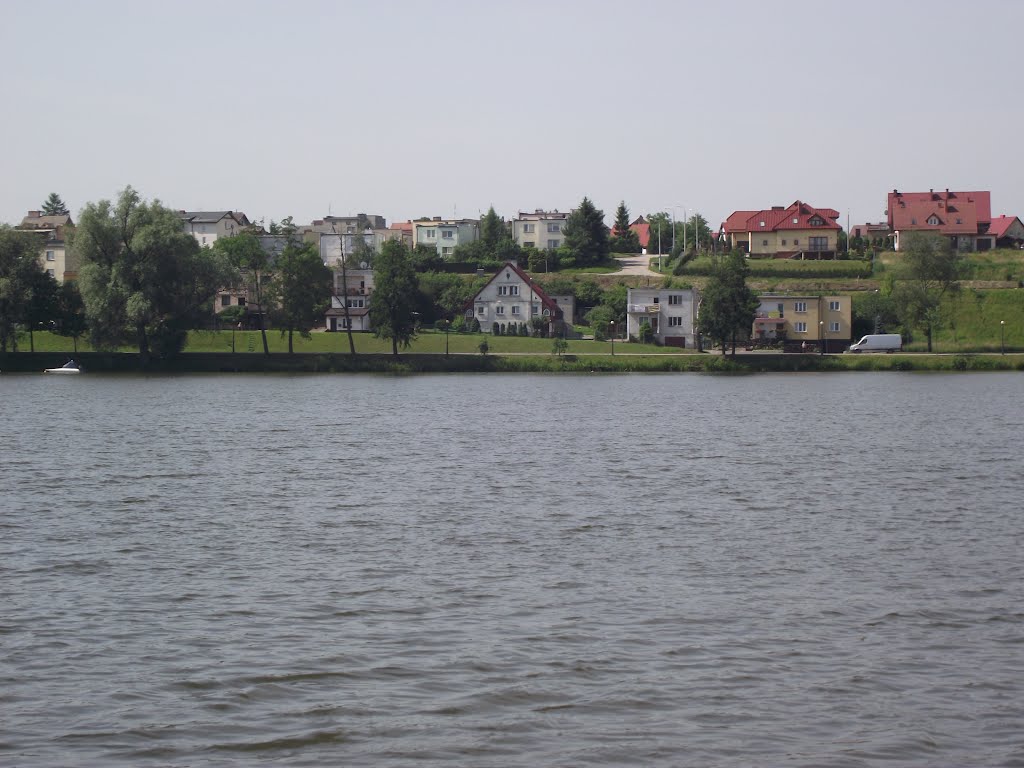 Widok na Mały Jeziorak