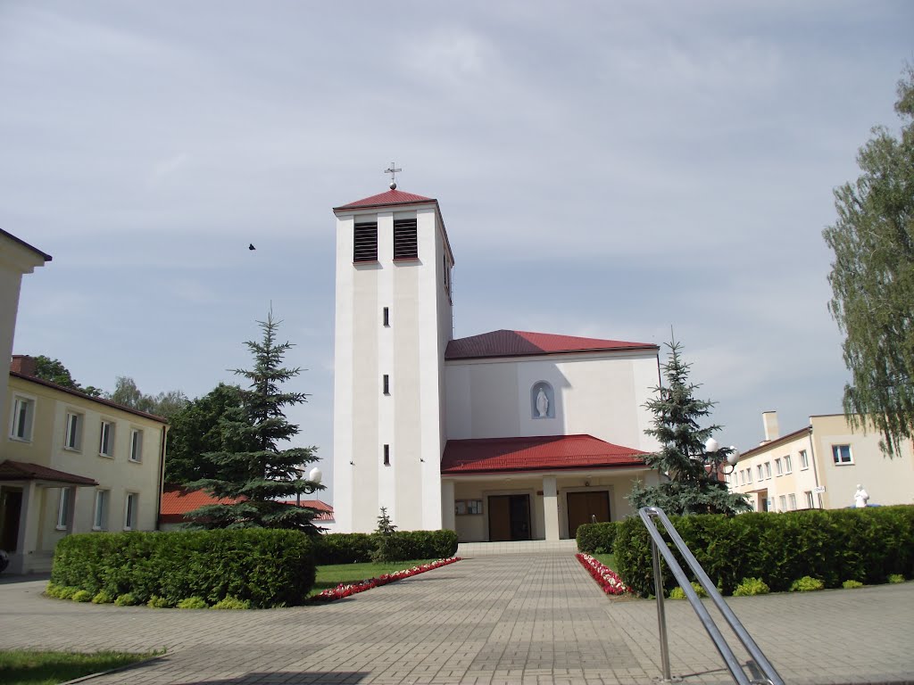 Iława - kościół  zwany  białym
