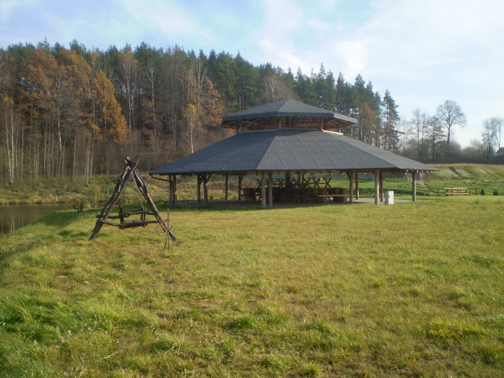 Łowisko Robinson - Ramsowo 5. lewy brzeg wyspy