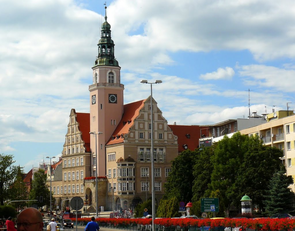 Nowy Ratusz w Olsztynie/ Das neue Rathaus in Allenstein