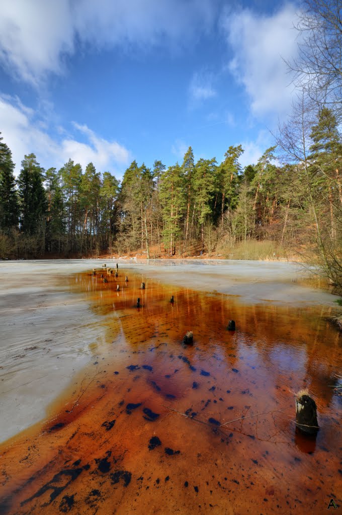 Peat water