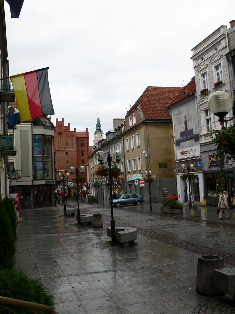 Boulevard in Olsztyn (Allenstein)