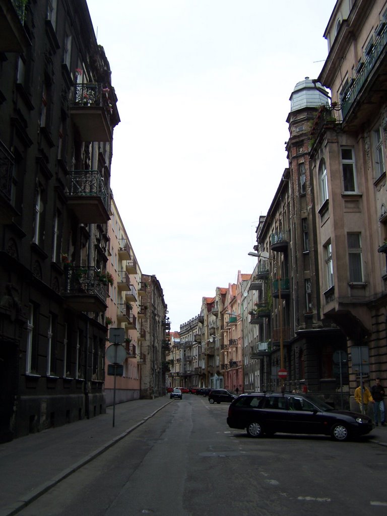 Häuserschlucht in Kalisz