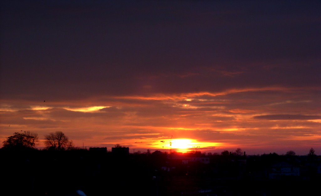 sunrise in Koło