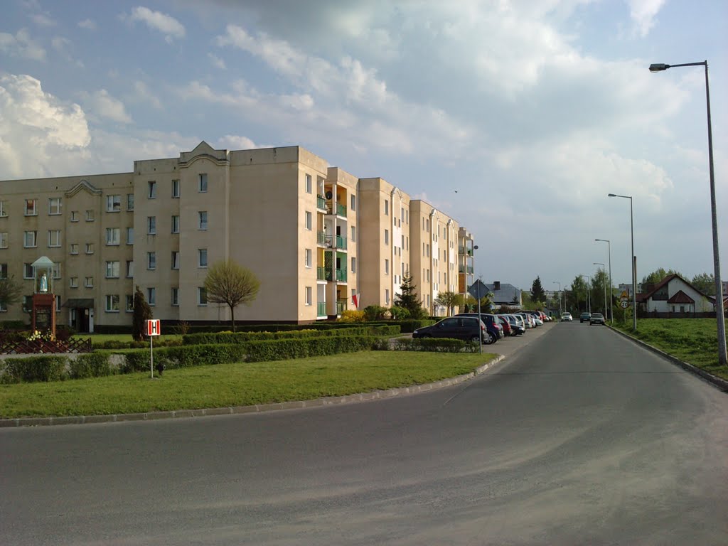 Róg ul. Konwaliowa i Różana