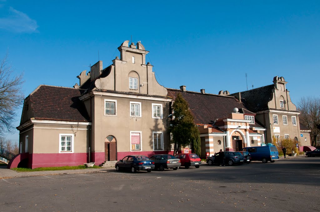 Dworzec PKP 1922 Koło /zk