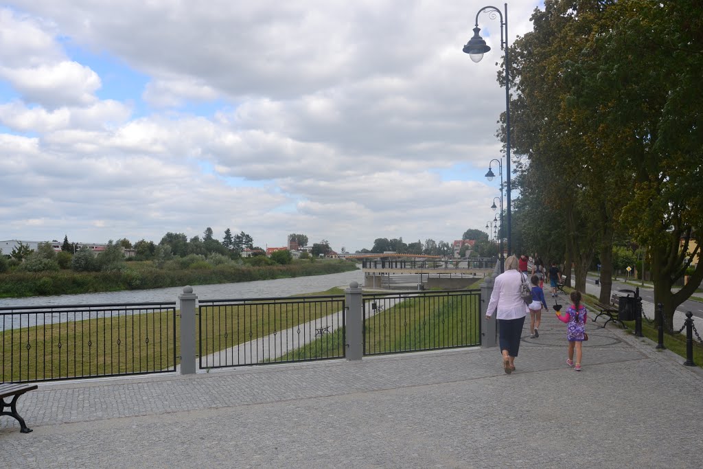 Konin - nadbrzeże nad Wartą