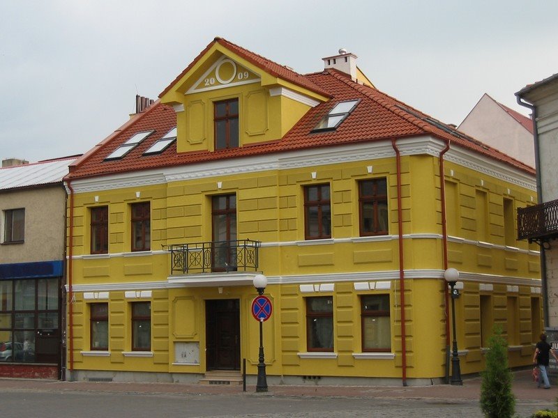 New old style house in Konin old city