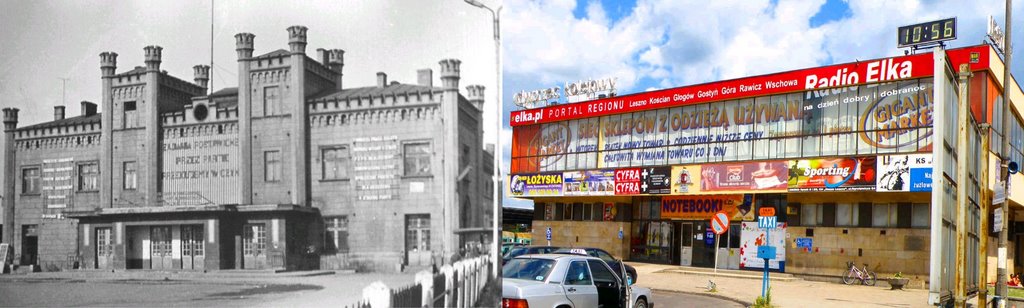 Leszno: Dworcowa - budynek dworca PKP