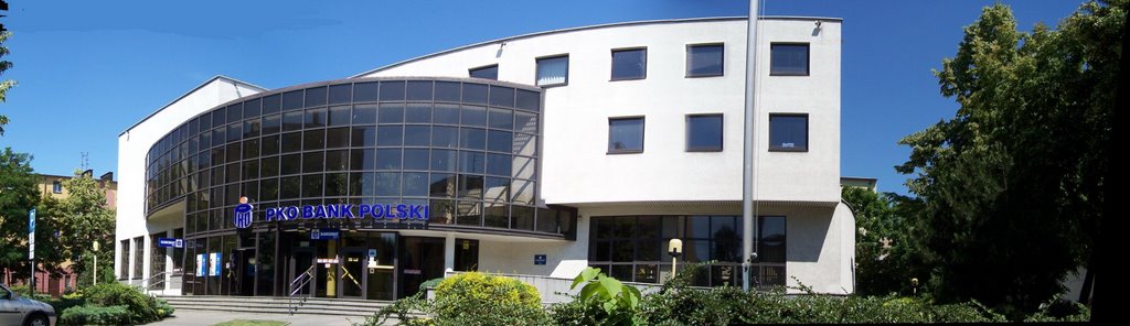 Polonia, Leszno, via Jagiellonska (Bank PKO BP)