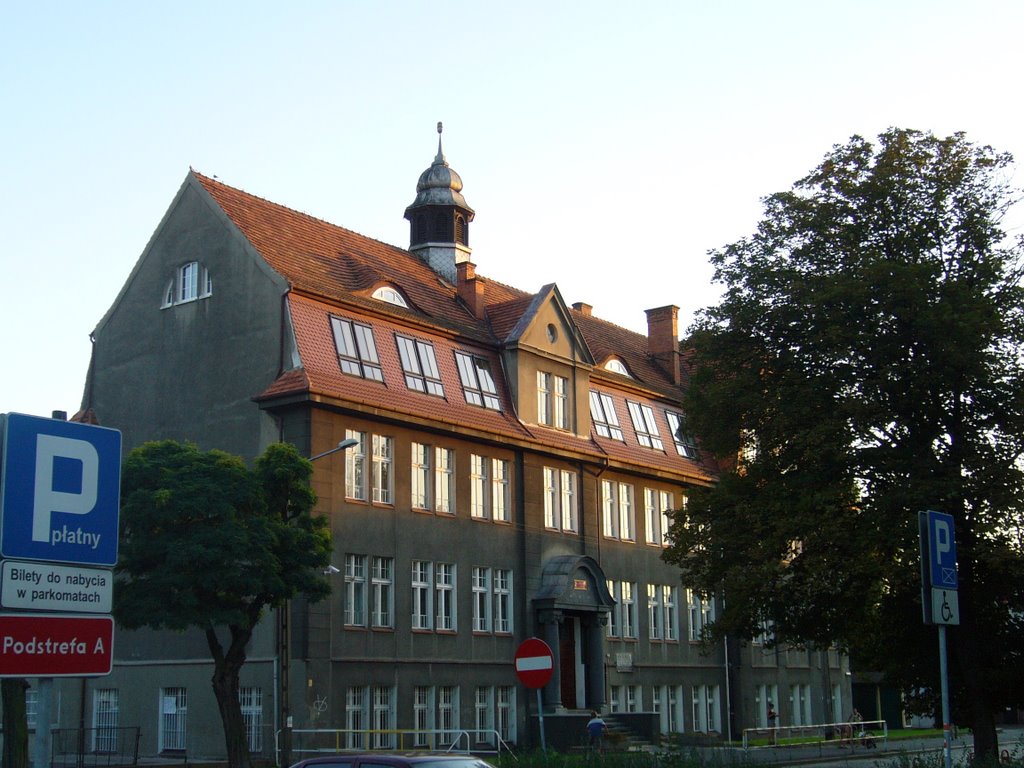 widok z Placu Jana Amosa Komeńskiego