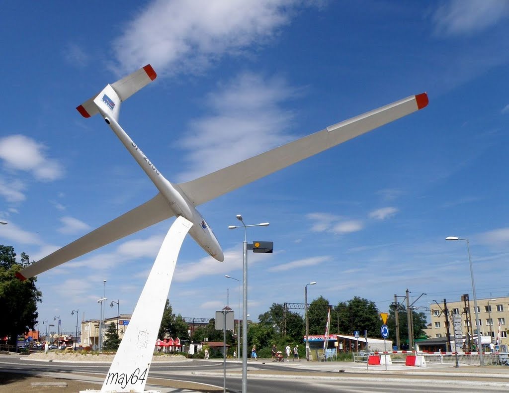 Leszno : Polna - widok na jeden z symboli miasta