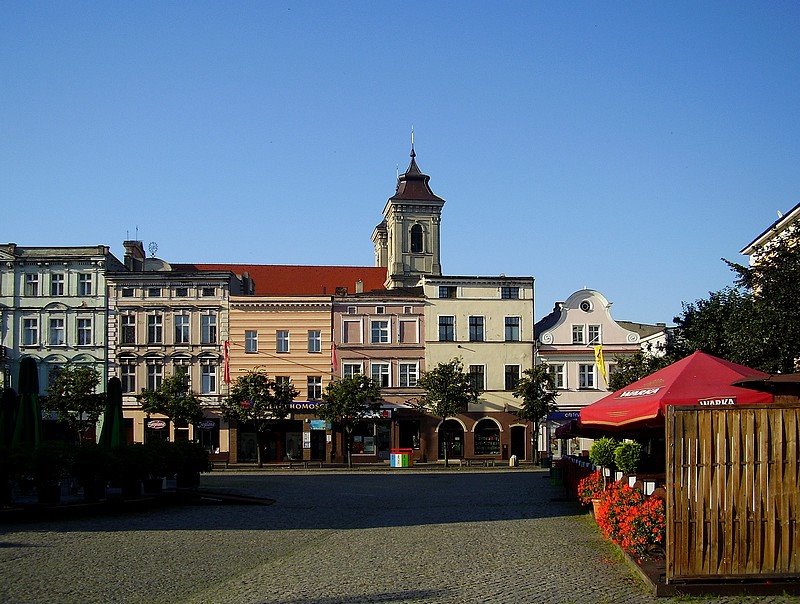 kamieniczki - Leszno - Rynek fragment ściany południowej