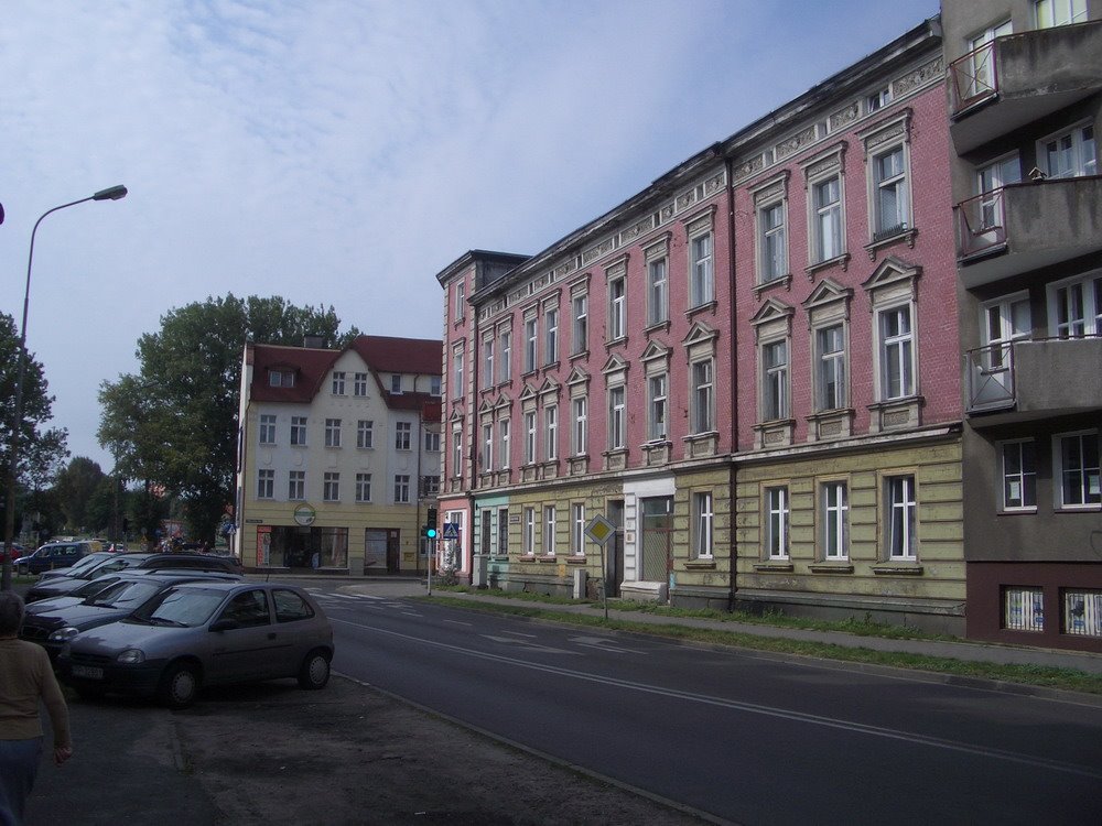 Schneidemühl. Saarlandstraße/Wiesenstraße