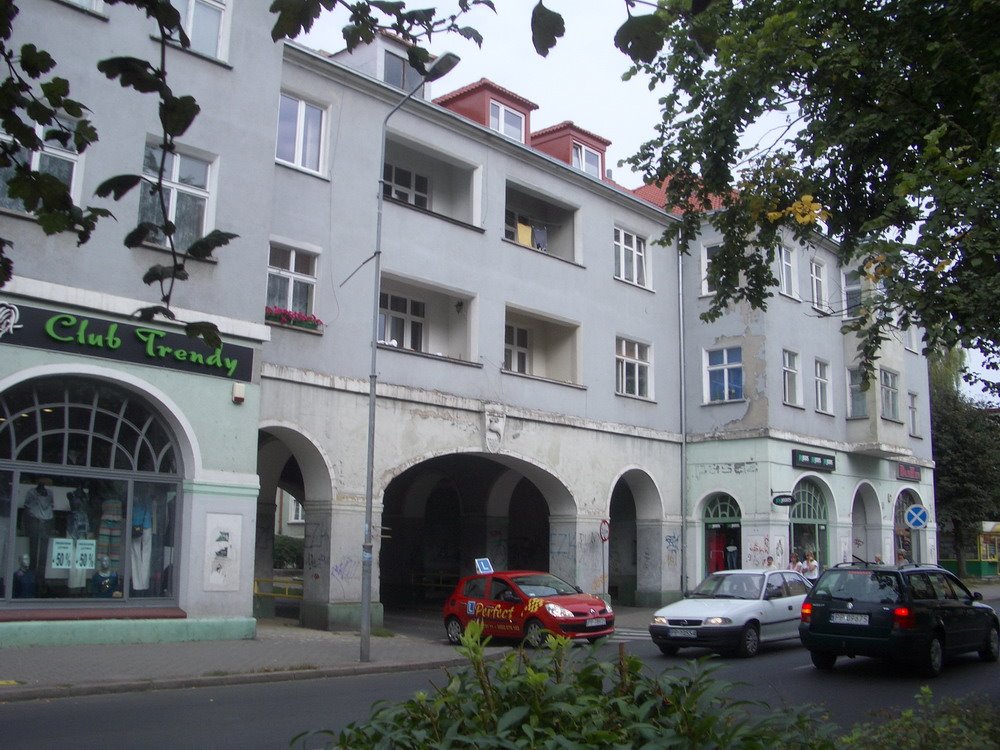 Schneidemühl. Torhaus Bismarckstraße/Moltkestraße