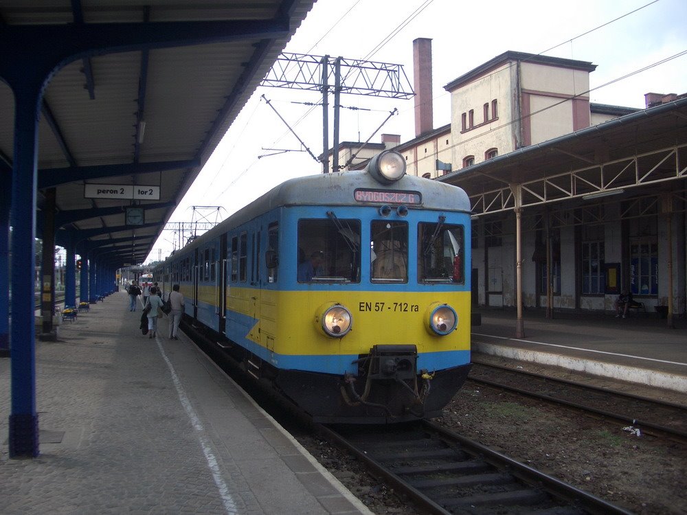Mein Zug von Schneidemühl nach Bromberg