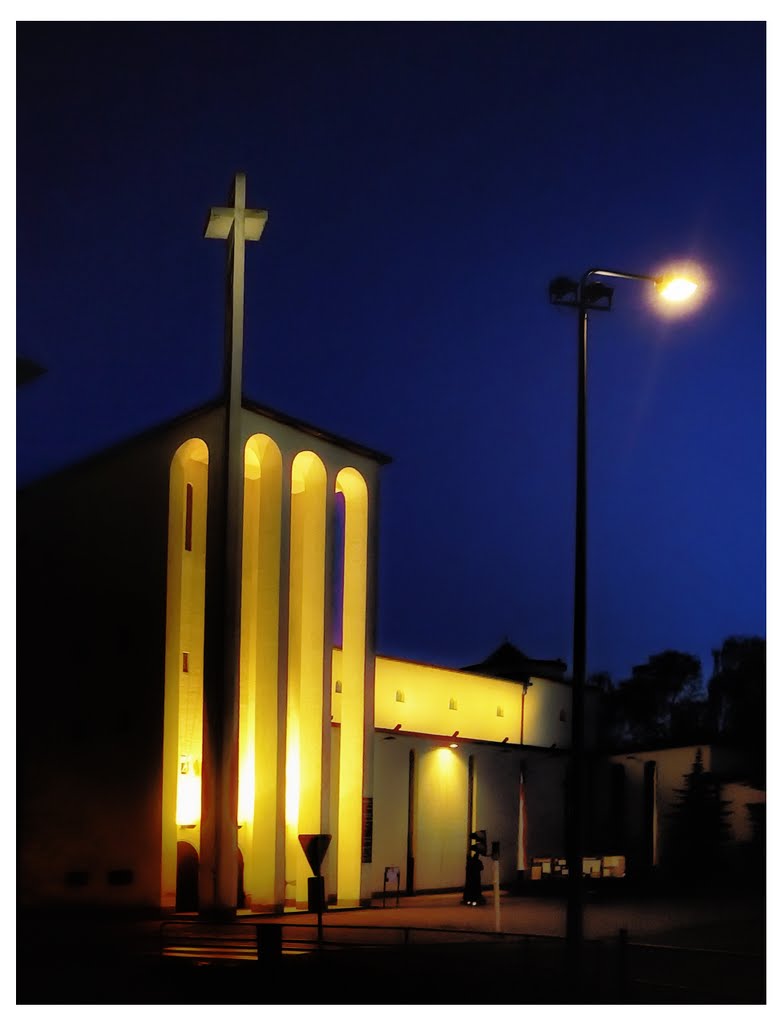 Piła - Kościół p.w. św. Antoniego/Piła - St. Anthony church/Schneidemühl - st. Anthony Kirche