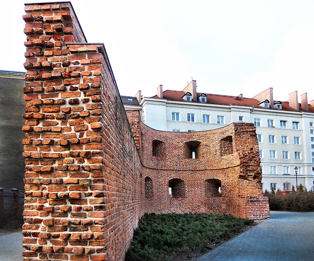 The  city walls....