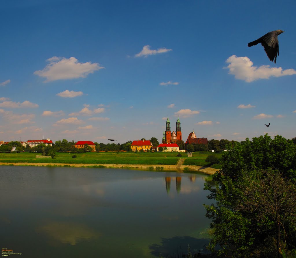 POL Poznan Katedra [Warta] from Ewarysta Estkowskiego Panorama by KWOT
