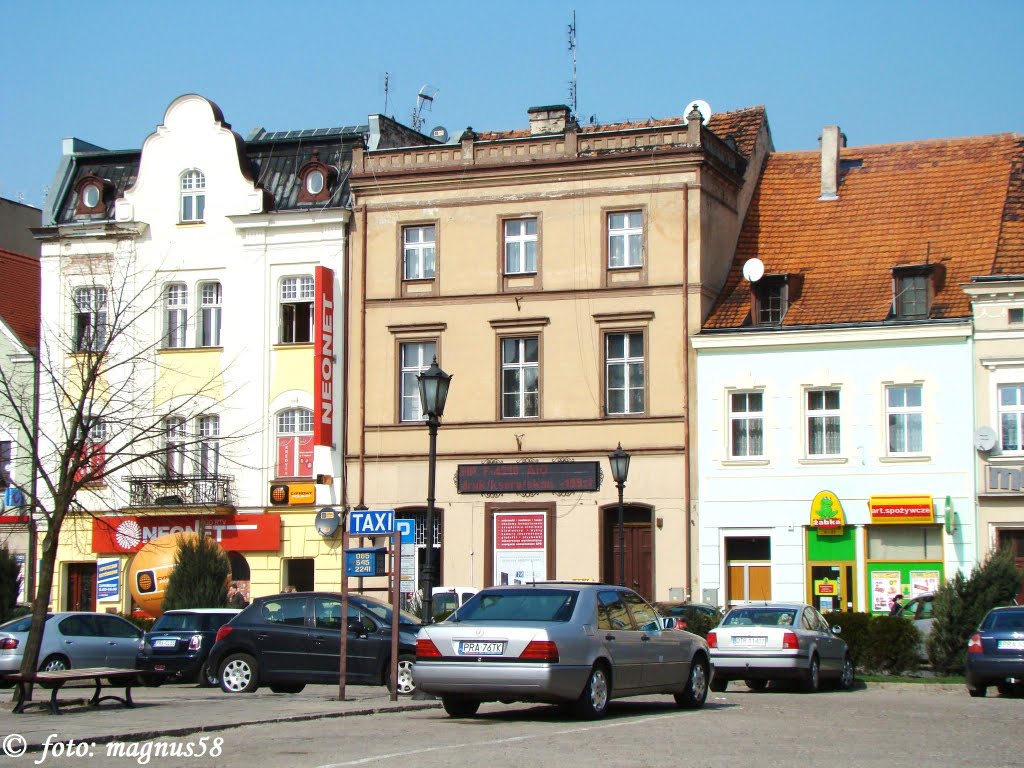 Kamienice w rynku