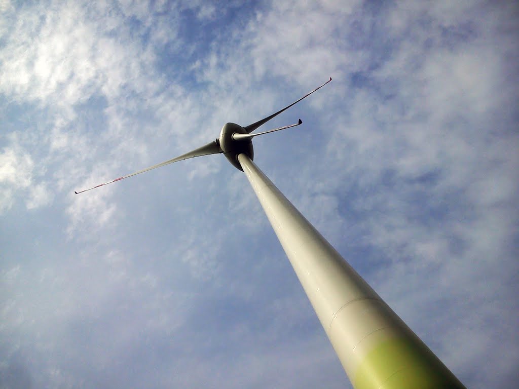 Turbina wiatrowa w Pławcach