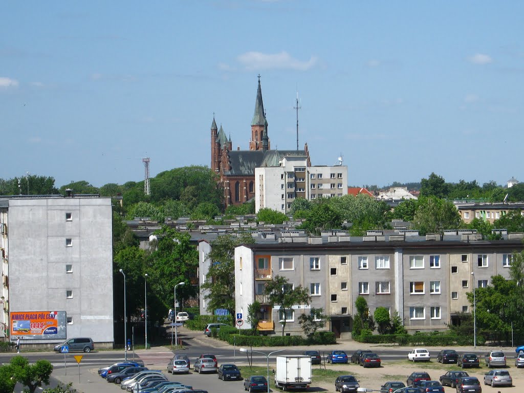 Widok od wschodu.