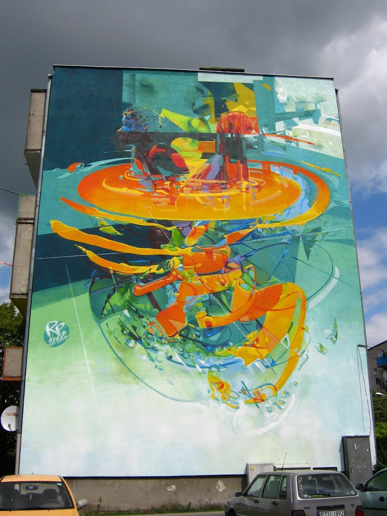 Mural ul. POW.