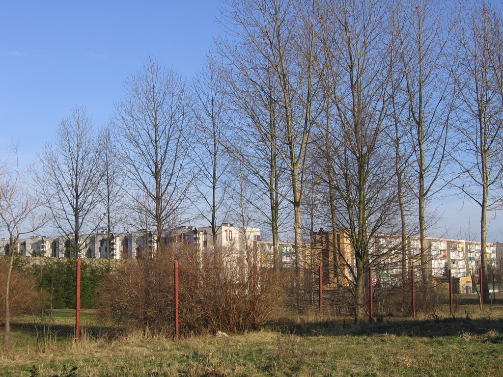 Wałcz, the new town district