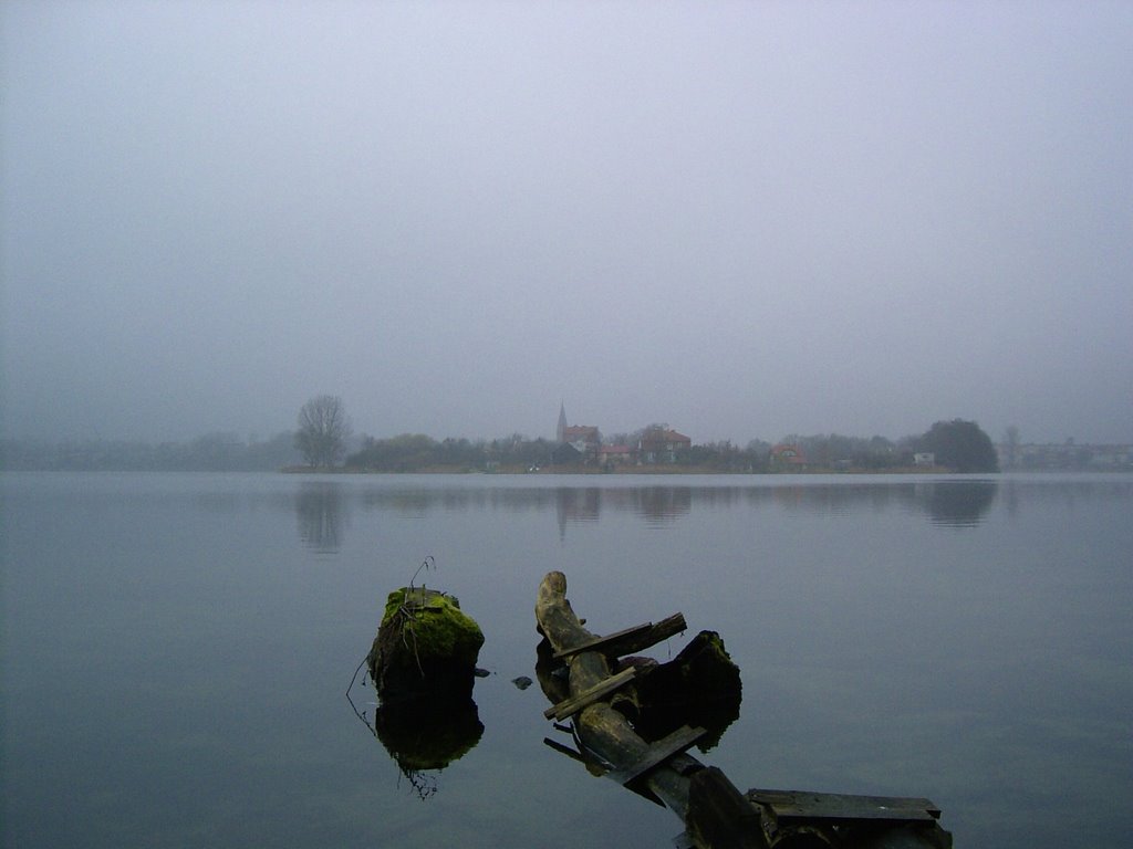 Lake Zamkowe, peninsula