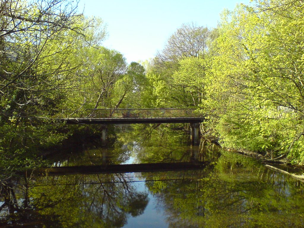 Kołobrzeg, most na kanale Drzewnym .