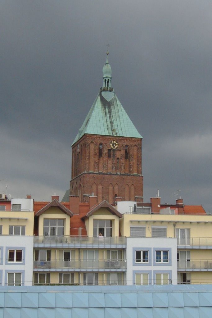 View to Catedral Koszalin XIV century