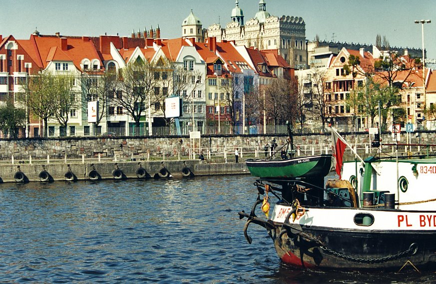 Szczecin - widok na Starówkę