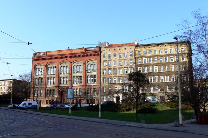 Szczecin, Biblioteka - stara część Książnicy Pomorskiej