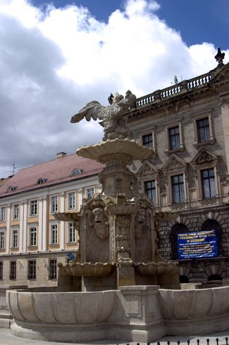 26. The Fountain with the Eagle Sculpture - baroque, from 1732