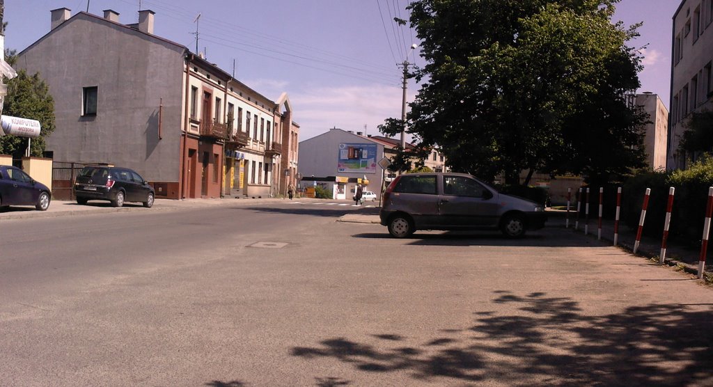 Łask ul. Żeromskiego