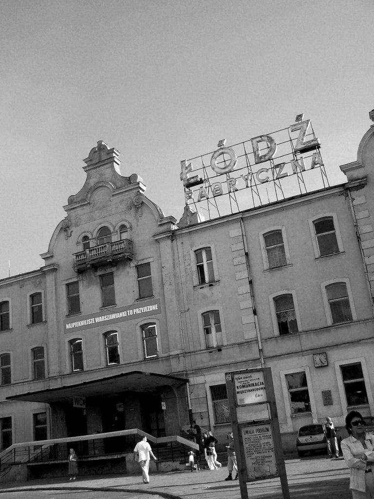 Alter Hauptbahnhof Fabryczna in Lodz