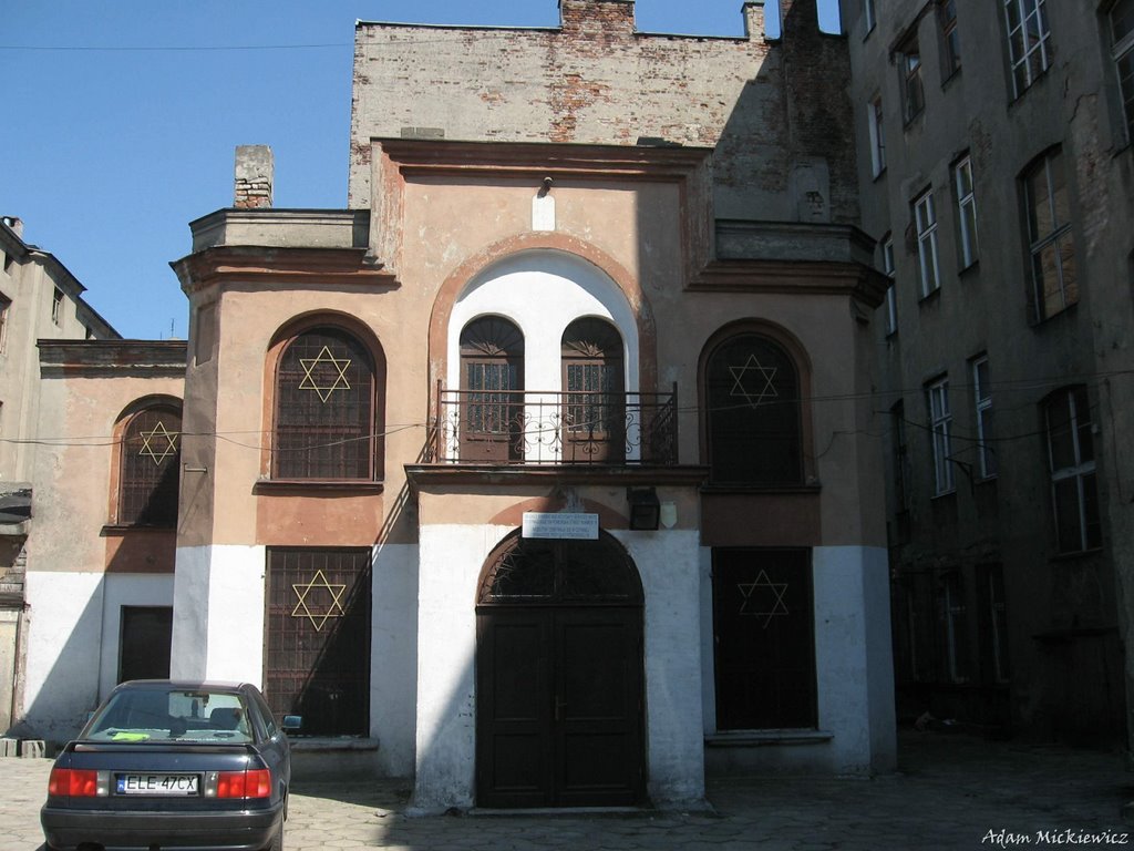 Łódź - ul.Rewolucji 1905 roku - synagoga żydowska