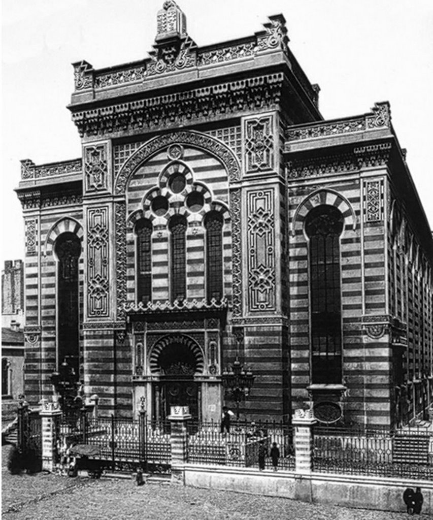 ŁÓDŹ - Ulica Wolborska - Ortodoksyjna Synagoga Altshtot