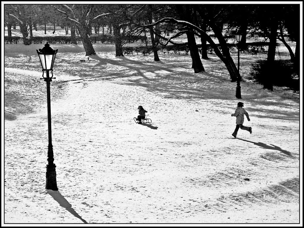 Zimowe zabawy / Winter fun - malby