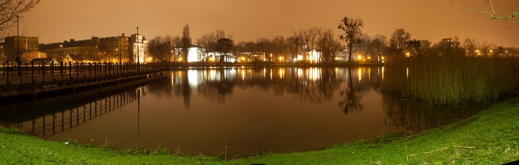 Noc nad stawem