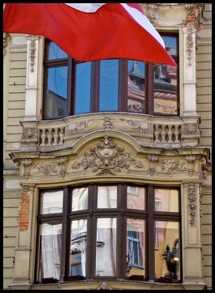 Łódź - Piotrkowska / Piotrkowska street - malby