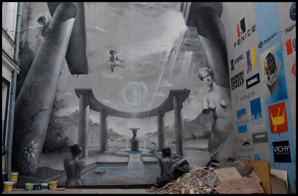Łódź - Mural - malby