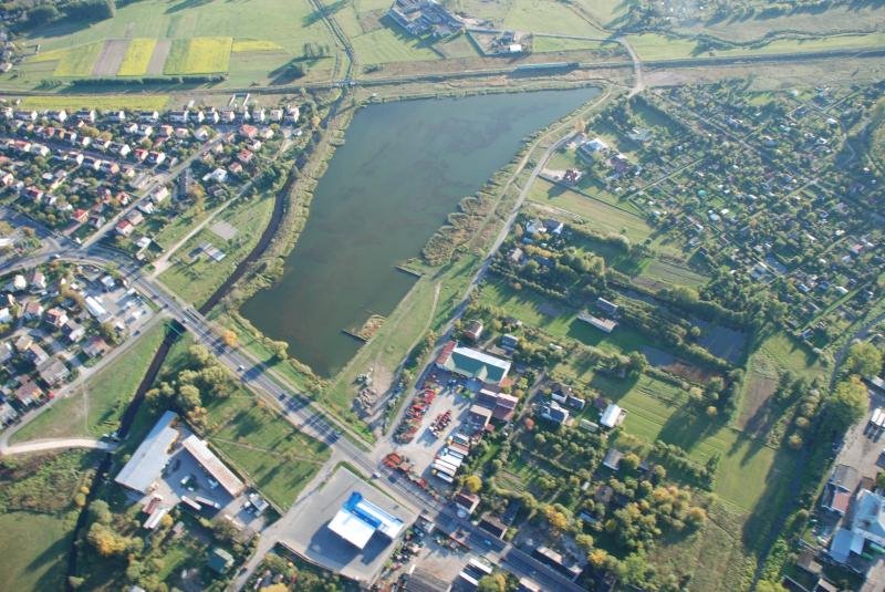 Widok na zalew Opoczyński