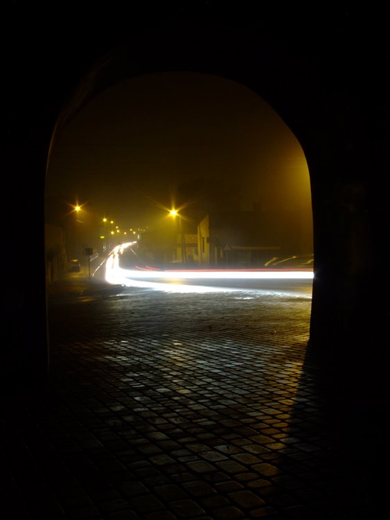 Październikowy widok na ulice Opoczna
