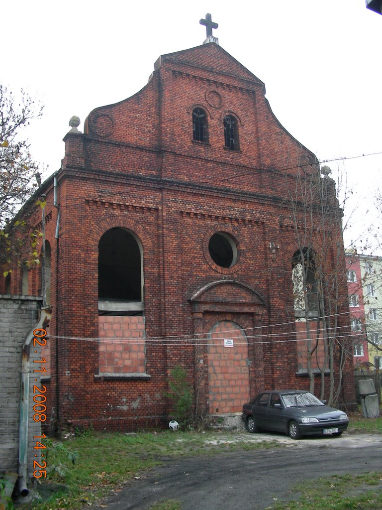 ul.L.Waryńskiego -dawny kościół Mariawitów